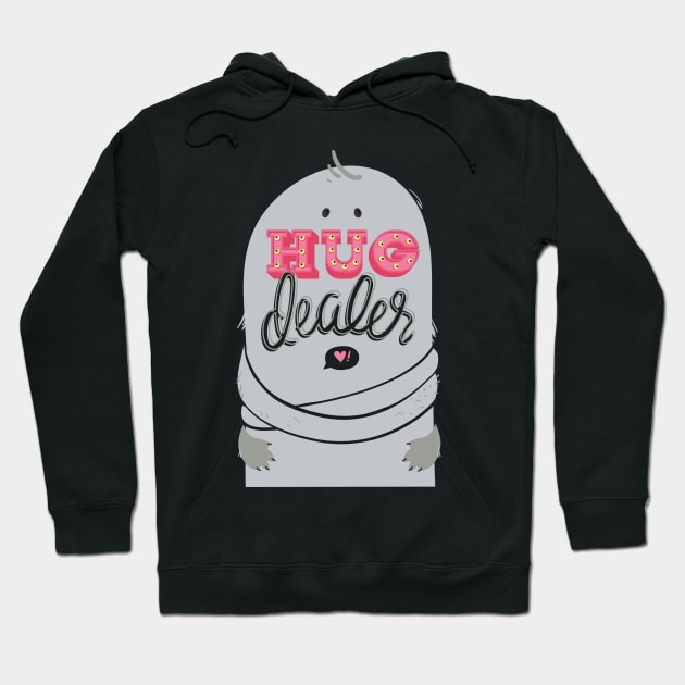 Hug Dealer Hoodie by kimmieshops